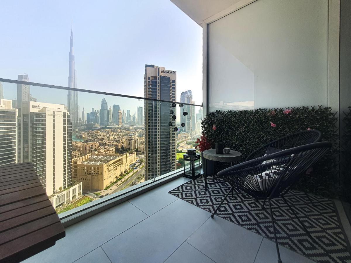 Luxury Studios With Burj Khalifa Or Canal View In Downtown - Marquise Square Tower Dubai Buitenkant foto