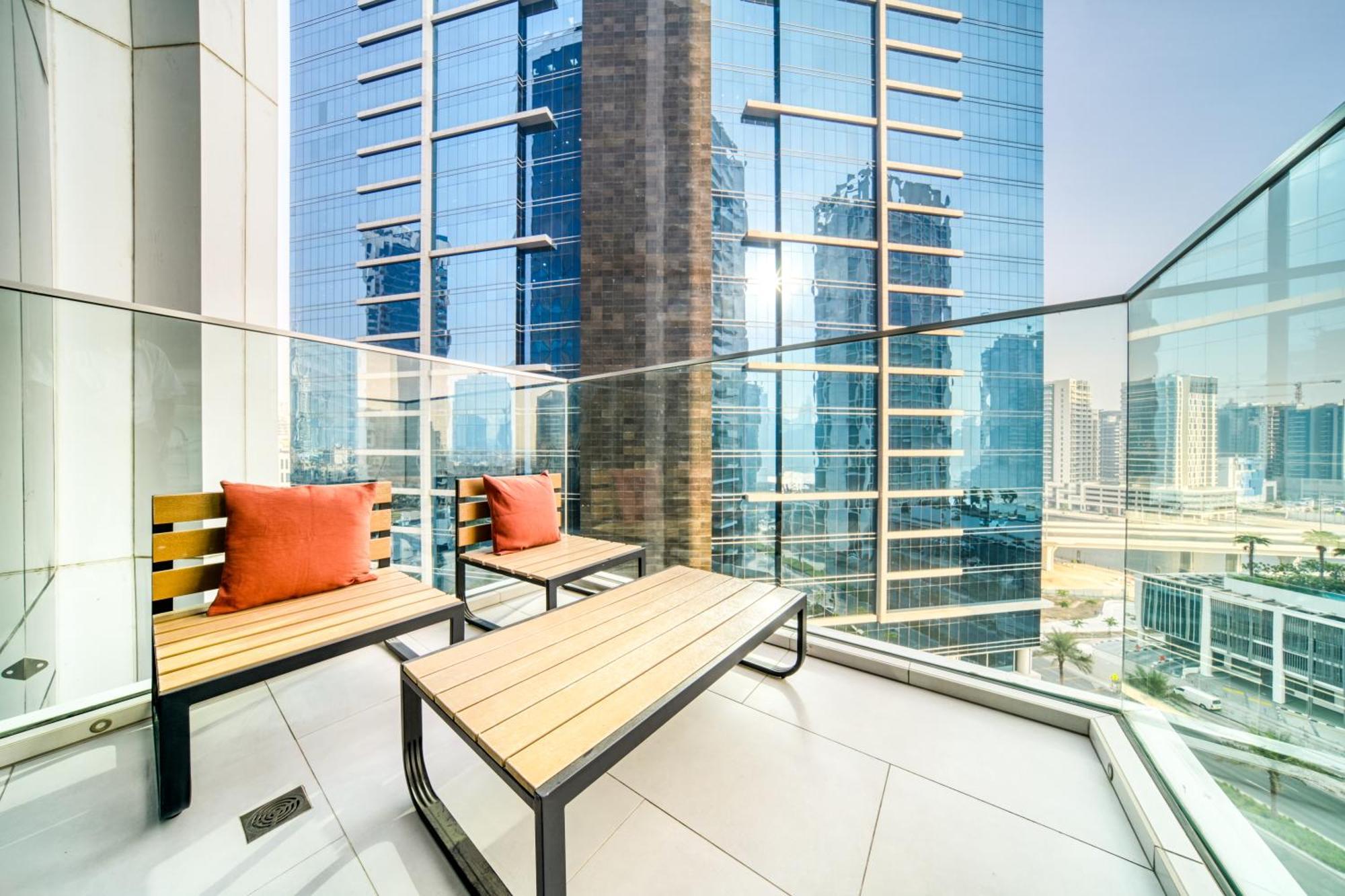 Luxury Studios With Burj Khalifa Or Canal View In Downtown - Marquise Square Tower Dubai Buitenkant foto